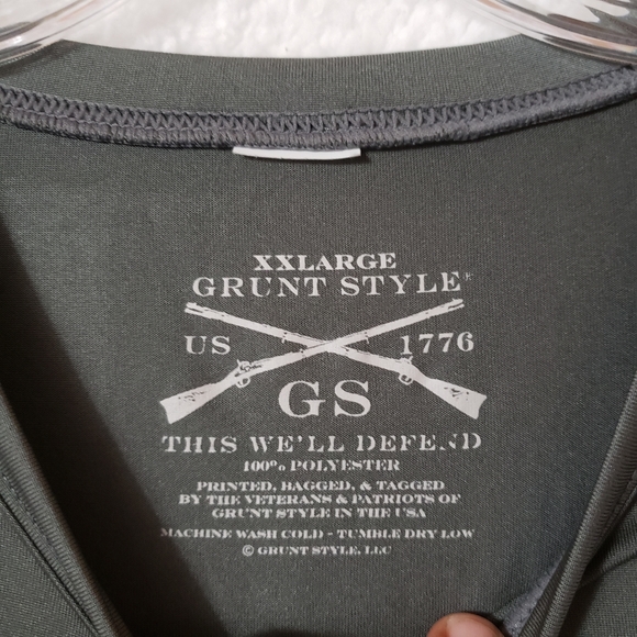 🚫SOLD🚫Grunt style athletic department this we'll defend XXL T shirt - Picture 6 of 10